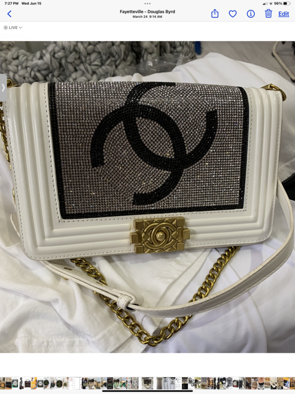 Bling luxury handbag