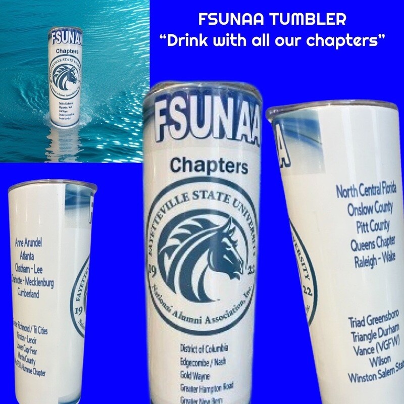 FSUNAA CHAPTERS TUMBLER