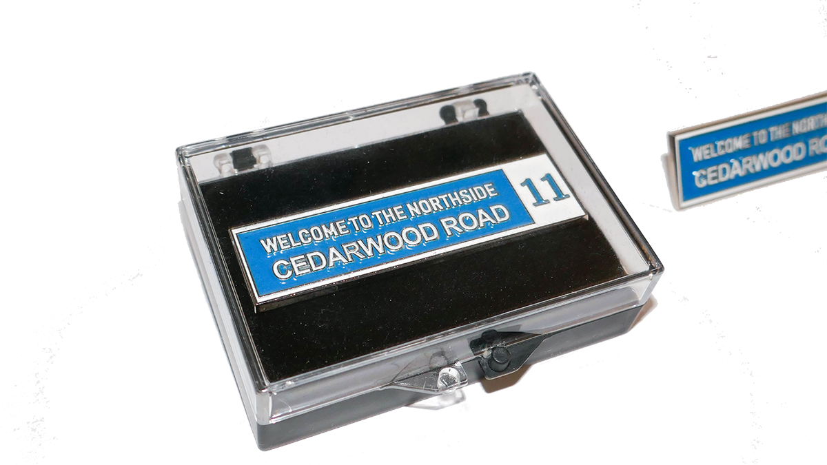 CEDARWOOD ROAD - Badge Pin