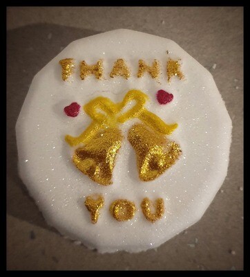 Wedding pucks  ideal for wedding favours (75g)