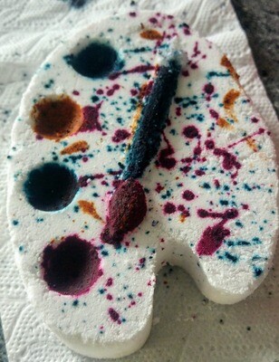 Artist palette BBHP Exclusive
All 3d moulds are made to order. 
can take up to 10 working days lead time at busy periods