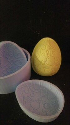 Large Bunny Egg mold
All 3d moulds are made to order. 
can take up to 10 working days lead time at busy periods