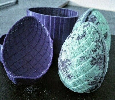 3 inch (long) Dragon Egg BBHP Exclusive
All 3d moulds are made to order. 
can take up to 10 working days lead time at busy periods