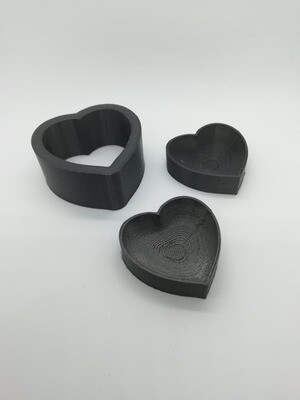 Mini Heart BBHP EXCLUSIVE Approx 24g
Moulds are made to order. up to 10 working days lead time on all 3d moulds.