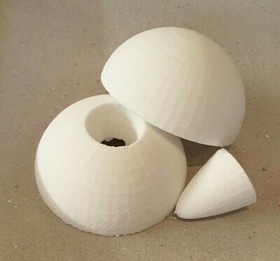 Bomb shell 5 piece 2.5&quot; BBHP EXCLUSIVE
All 3d moulds are made to order. 
can take up to 10 working days lead time at busy periods