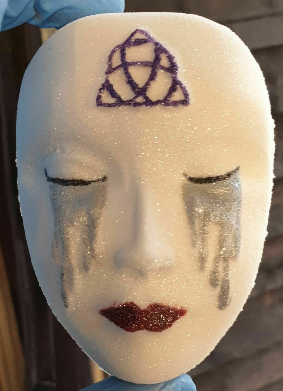 venetian mask (Tears) approx 162g BBHP EXCLUSIVE