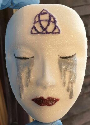 venetian mask (Tears) approx 162g BBHP EXCLUSIVE