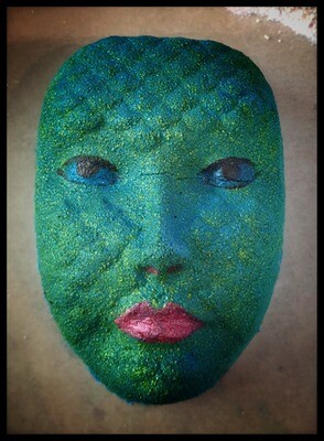 venetian mask (Mermaid) approx 162g  BBHP EXCLUSIVE