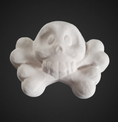 Skull &amp; cross bones BB&amp;HP Exclusive 
approx 150g