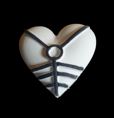 Bondage heart BBHP EXCLUSIVE approx 187g