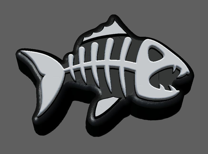 Skeleton Fish BBHP EXCLUSIVE