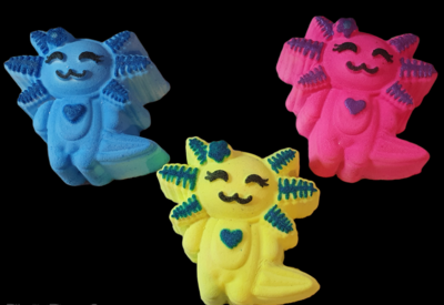 Axolotl  Bath Bomb Mould BBHP EXCLUSIVE