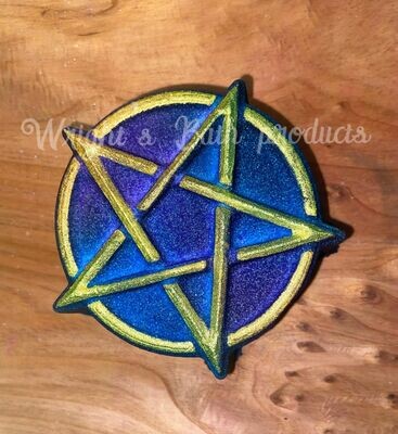 Pentagram bath bomb mould  BBHP EXCLUSIVE
approx 185g