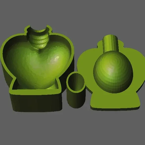 Bottle bomb shell 3 piece BBHP Exclusive
All 3d moulds are made to order. 
can take up to 10 working days lead time at busy periods