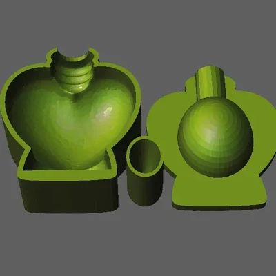 Bottle bomb shell 3 piece BBHP Exclusive
All 3d moulds are made to order. 
can take up to 10 working days lead time at busy periods