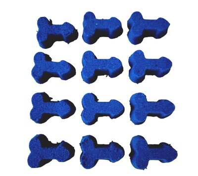 Tray of 12 micro Willies  perfect to add in mylar bags 
Eggs weigh roughly 6g each .Tray is 130 x 110mm x14mm height