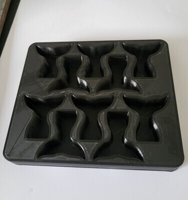 Tray of 10 micro Mermaid Tails  perfect to add in mylar bags 
Tray is 130 x 110mm x14mm height