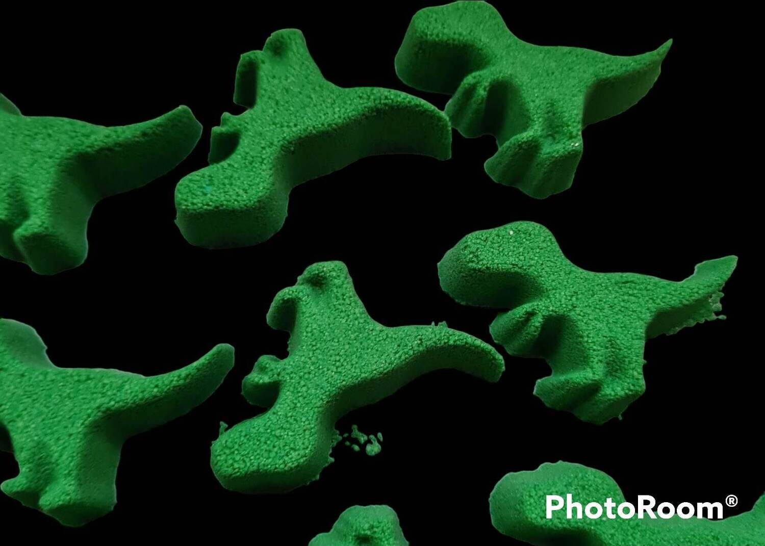 Tray of  Micro dinosaurs (4) perfect to add in mylar bags &amp; Frosting Pots