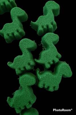Tray of  Micro dinosaurs (2) perfect to add in mylar bags &amp; Frosting Pots