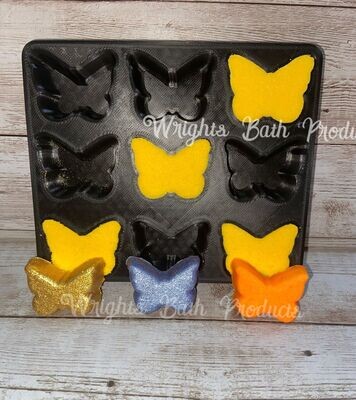 Tray of  Micro butterflies perfect to add in mylar bags &amp; Frosting Pots
