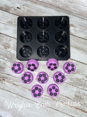 Tray of  footballs  perfect to add in mylar bags &amp; Frosting Pots