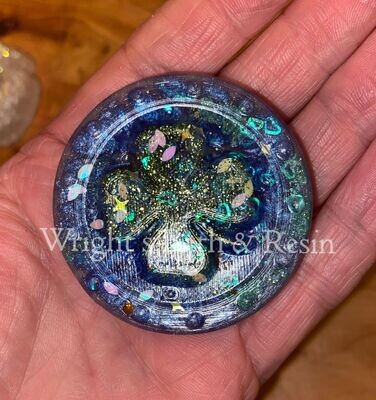 Clover Pocket Hug resin mould (4 per mould) BBHP EXCLUSIVE