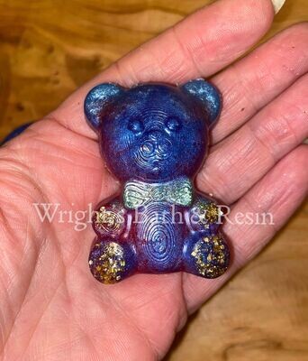 Teddy Bear Pocket Hug resin mould (4 per mould) BBHP EXCLUSIVE