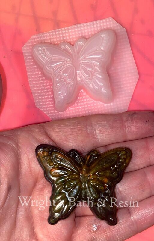 Butterfly Pocket Hug resin mould (4 per mould) BBHP EXCLUSIVE