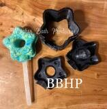 Star Bubble Bar Mould BBHP EXCLUSIVE 
Approx 100g
All 3d moulds are made to order. 
can take up to 10 working days lead time at busy periods