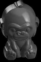 Baby Gorilla mould
