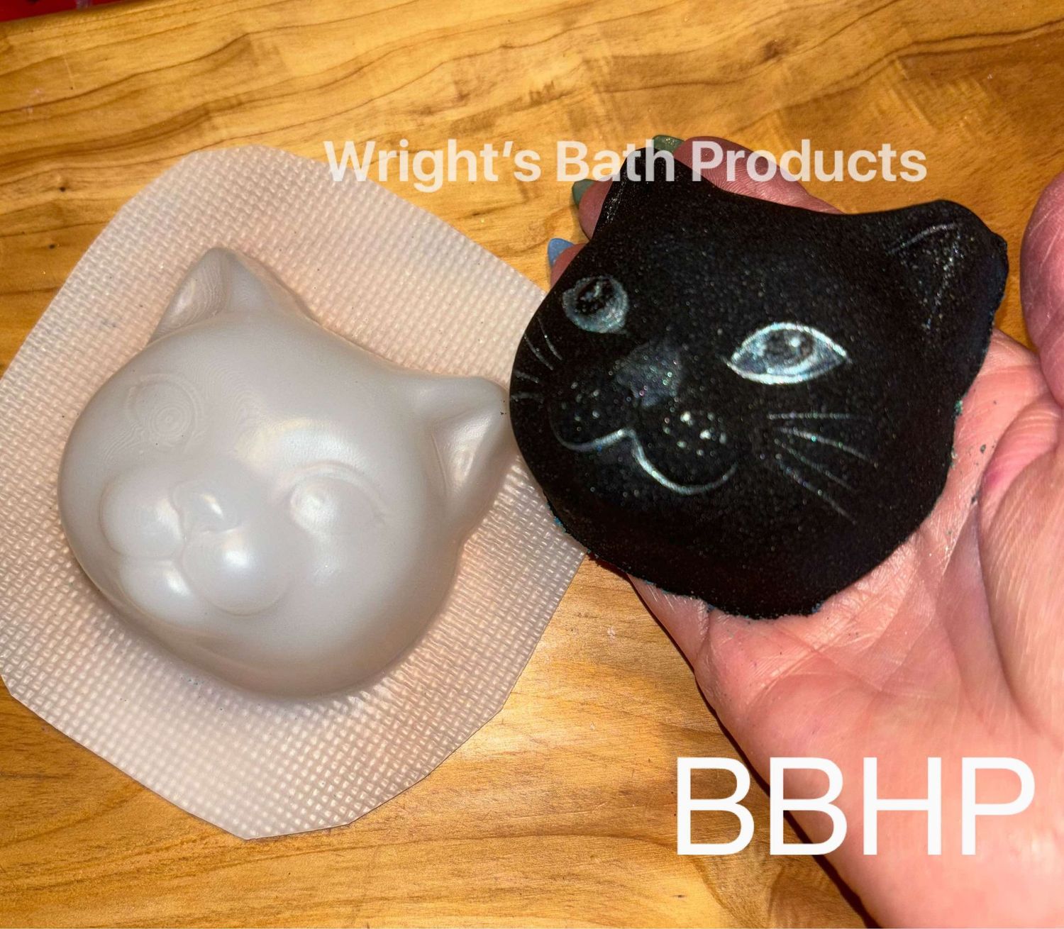 cat face mould
