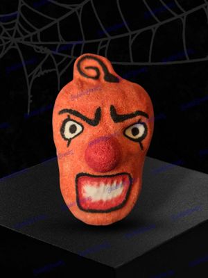 Clown pumpkin
