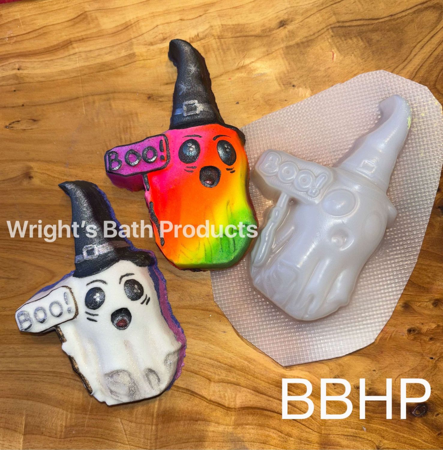 Little Boo bath bomb mould