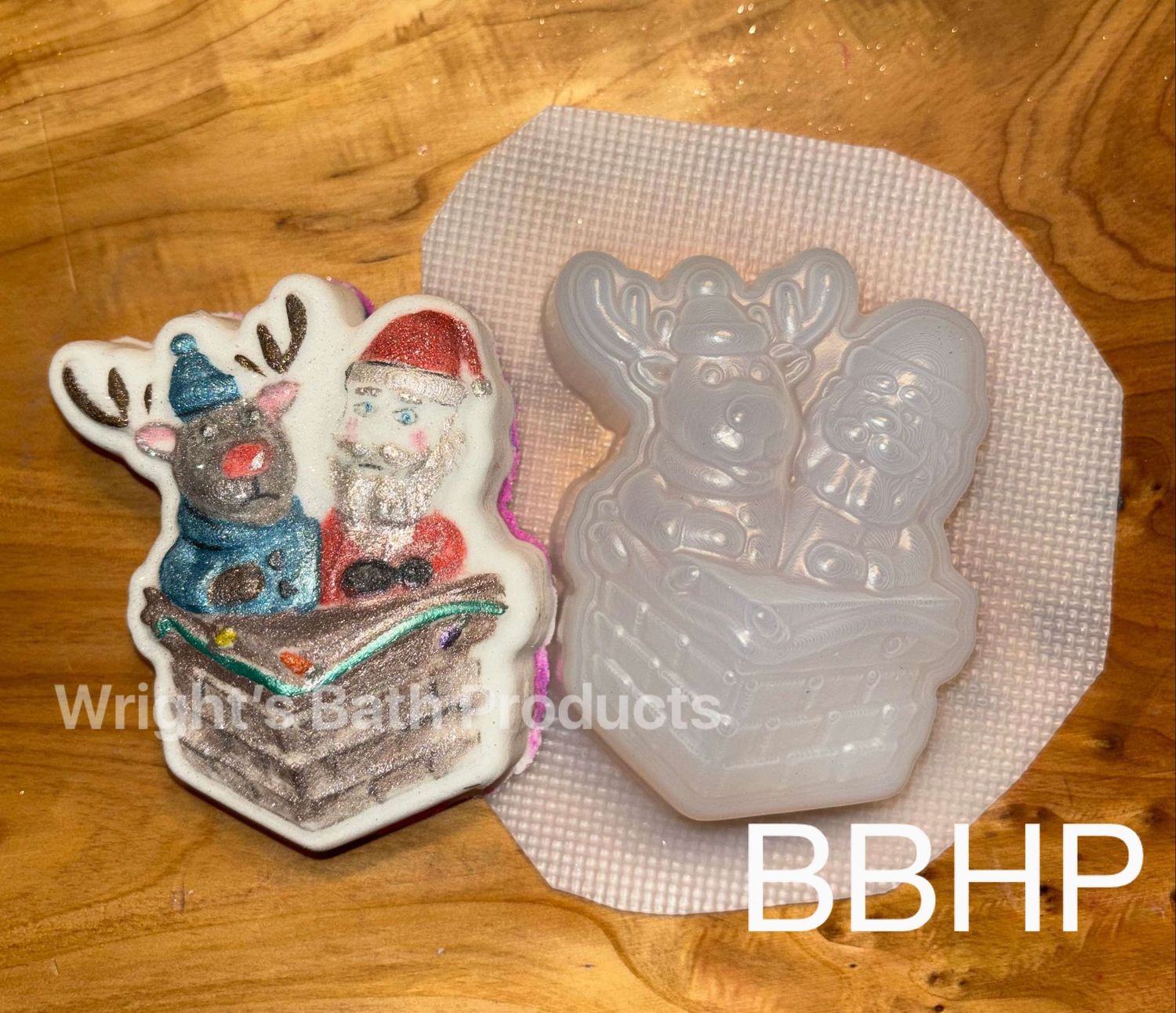 Chimney buddies bath bomb mould