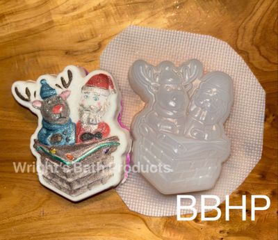 Chimney buddies bath bomb mould