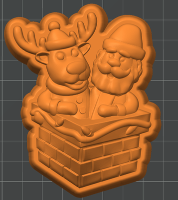 Chimney buddies bath bomb mould