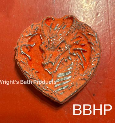 Dragon Heart  bath bomb mould