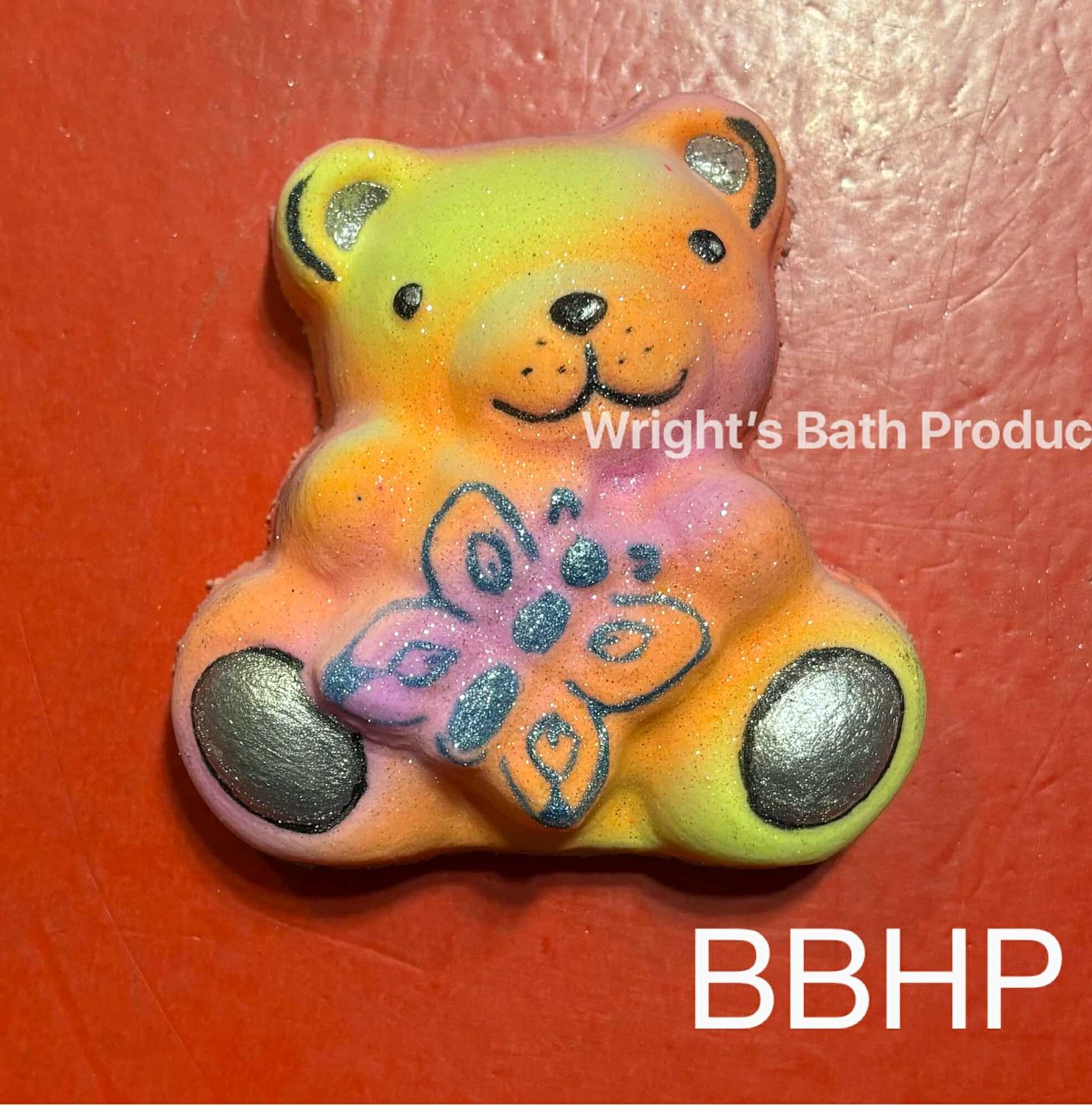 butter bear   bath bomb mould