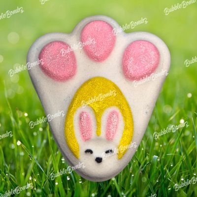 Bunny Paw  bath bomb mould