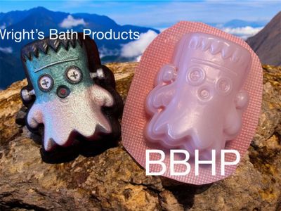 Frankenghost bath bomb mould  BBHP EXCLUSIVE approx 185g
