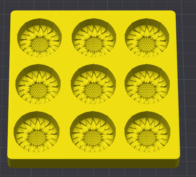 Tray of  sunflowers  perfect to add in mylar bags &amp; Frosting Pots