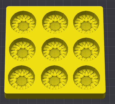 Tray of  sunflowers  perfect to add in mylar bags &amp; Frosting Pots