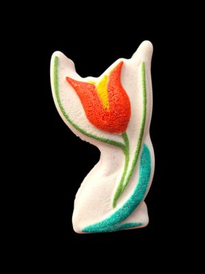 Tulip bath bomb mould  BBHP EXCLUSIVE approx 150g