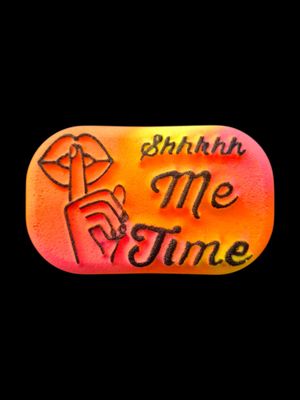 Me Time bath bomb mould  BBHP EXCLUSIVE approx 150g