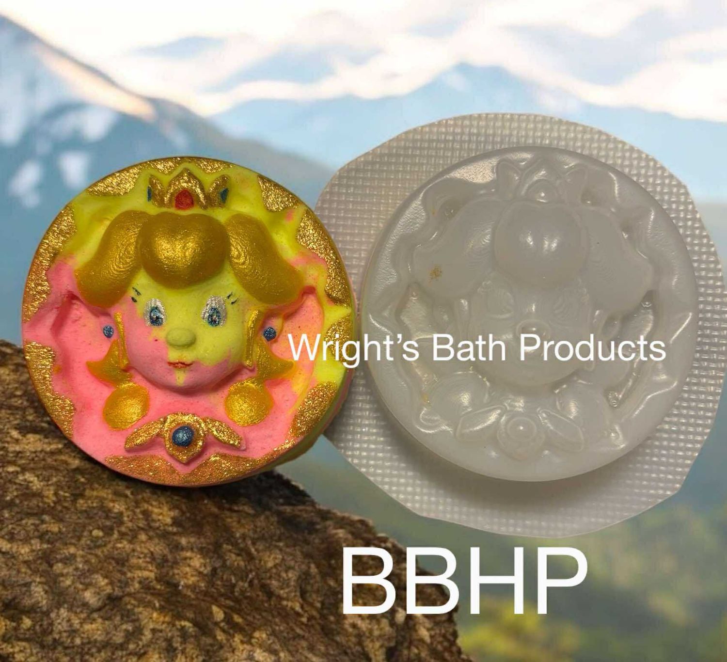 Game character 1  bath bomb mould  BBHP EXCLUSIVE approx 150g