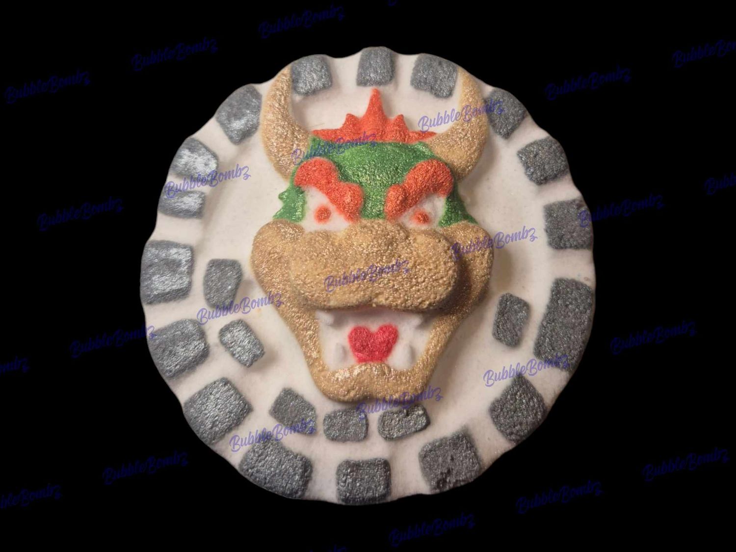 Game character 6  bath bomb mould  BBHP EXCLUSIVE approx 150g