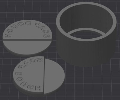 57mm  soap dough mould