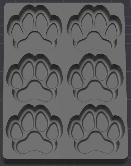 Large Paw Tray approx 40g per paw