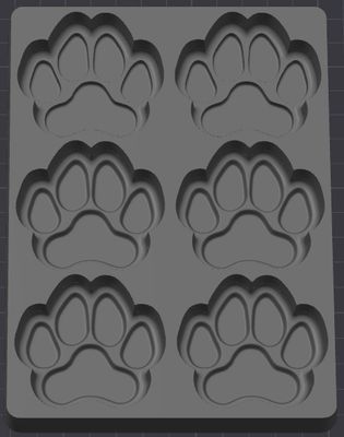 Large Paw Tray approx 40g per paw