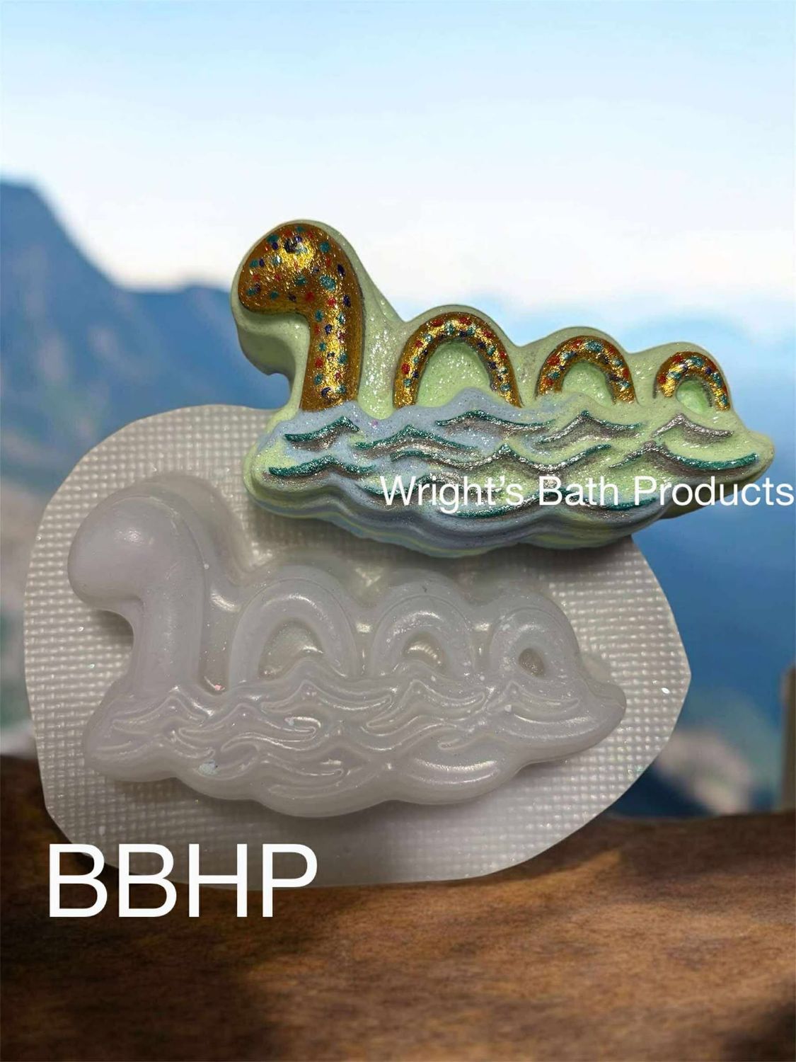 Nessie bath bomb mould  BBHP EXCLUSIVE approx 150g
